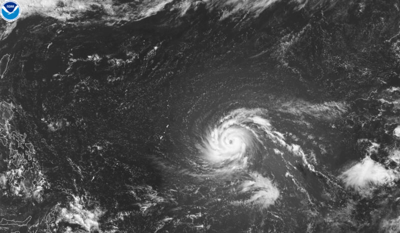 Possible super typhoon threatens US territories as El Nino fuels storms in Pacific